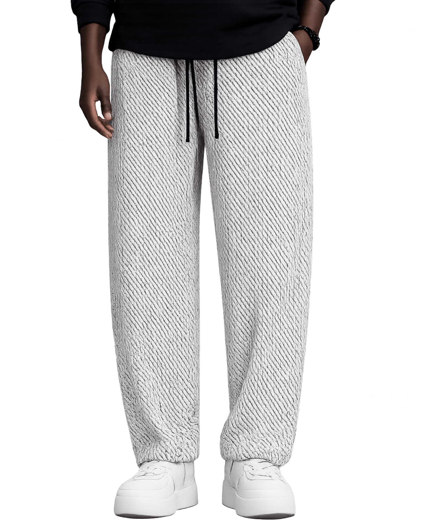 textured knit jogger pants textured knit jogger pants
